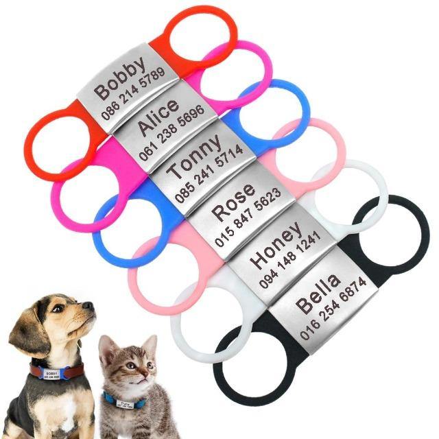 Engraved Stainless Steel Pet ID Tags Personalized - The Pet Talk