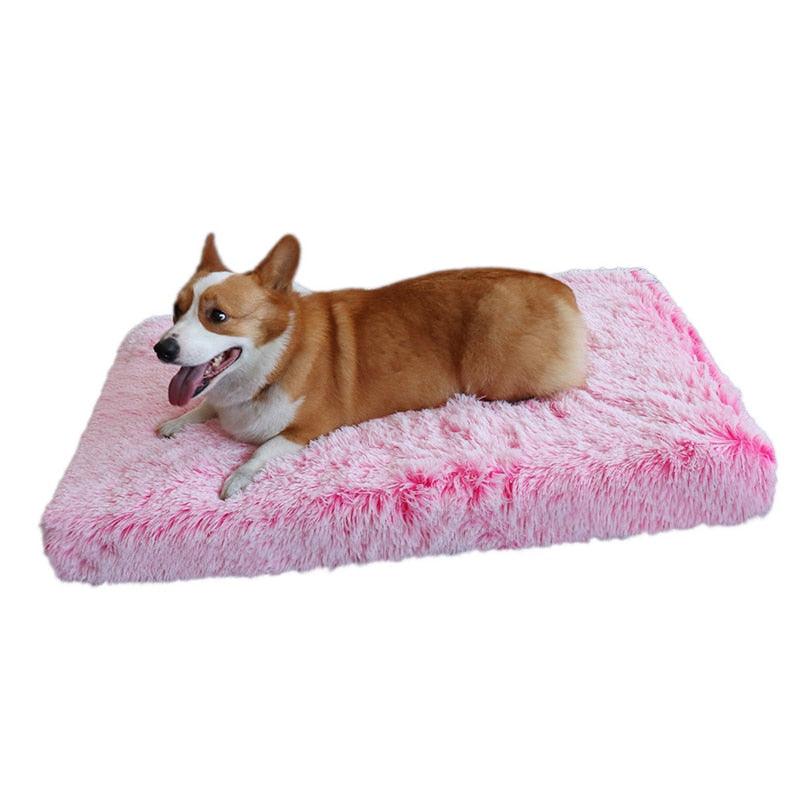 Large Size Dog Bed Fluffy Cushion Anti-Slip Washable Mattress - The Pet Talk