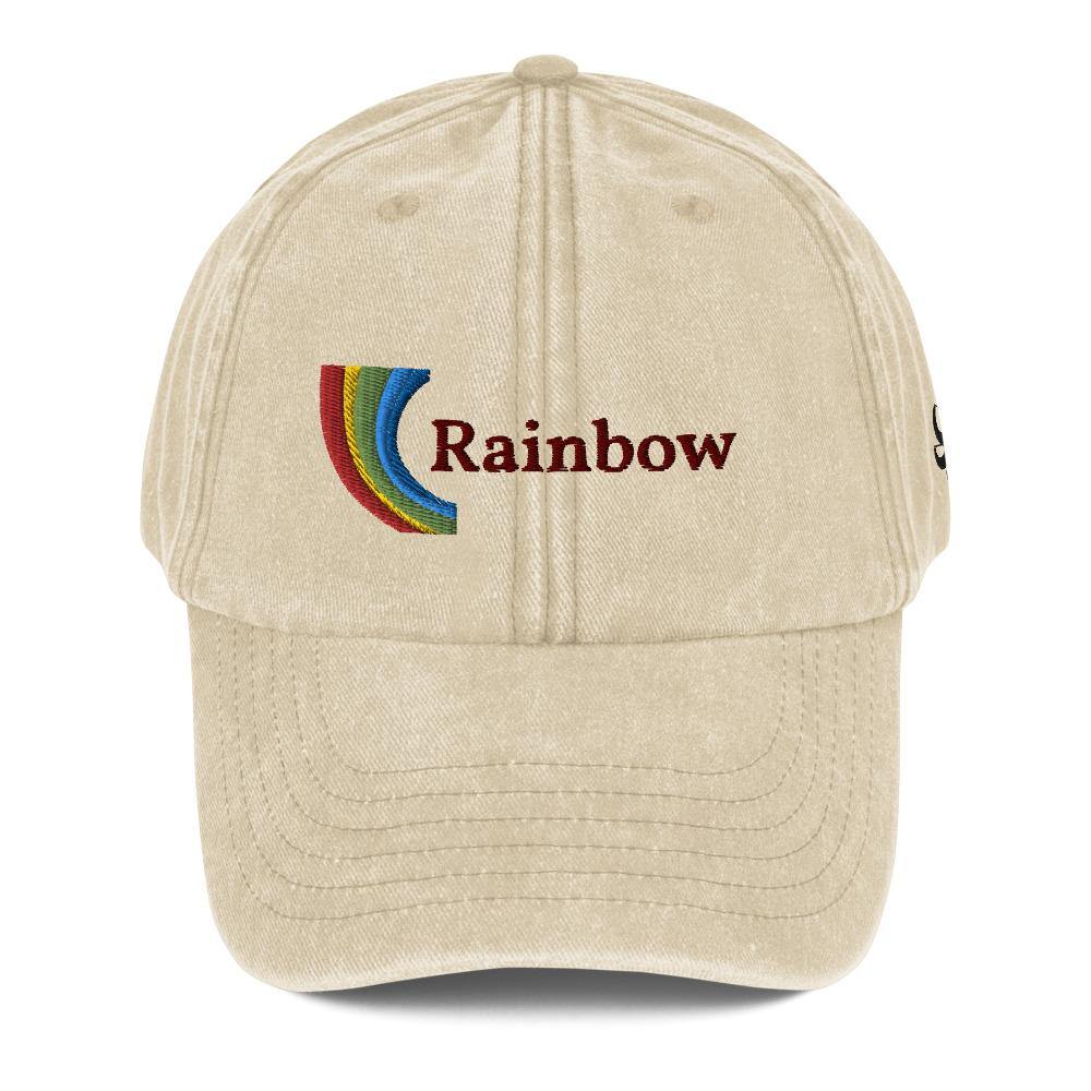 Mini Rainbow | Stylish and Sporting Hats and Caps Vintage Dad Hat - The Pet Talk