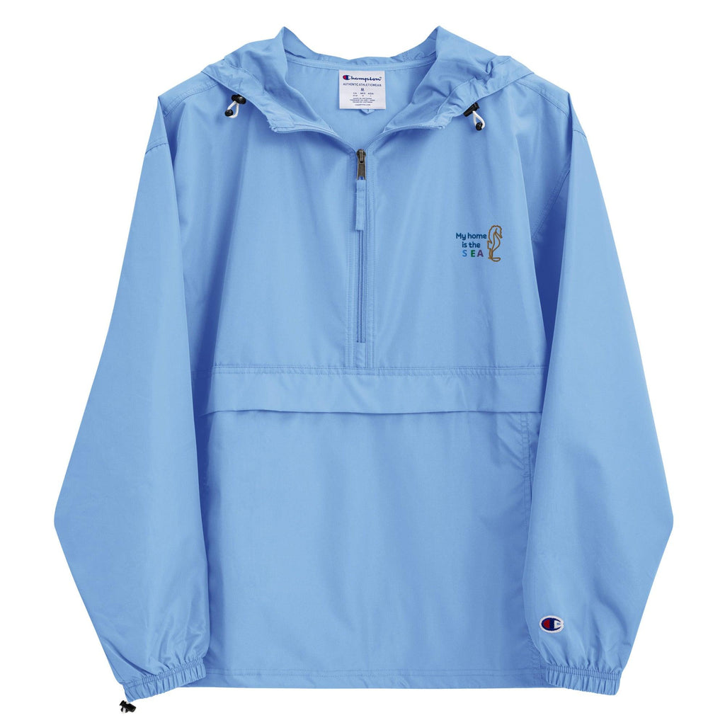 My Home In The Sea | Champion Unisex Packable Jacket - The Pet Talk