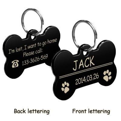 Personalized Pet Tags Engraved Pendant Tag - The Pet Talk