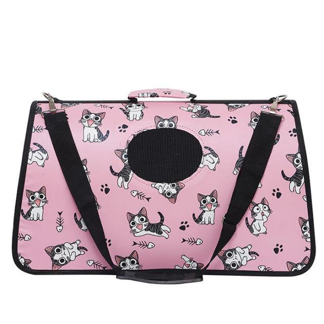 Portable Soft Pet Cat Puppy Travelling Carrier Outdoor Hand Carry Bag for Pet Safety - The Pet Talk
