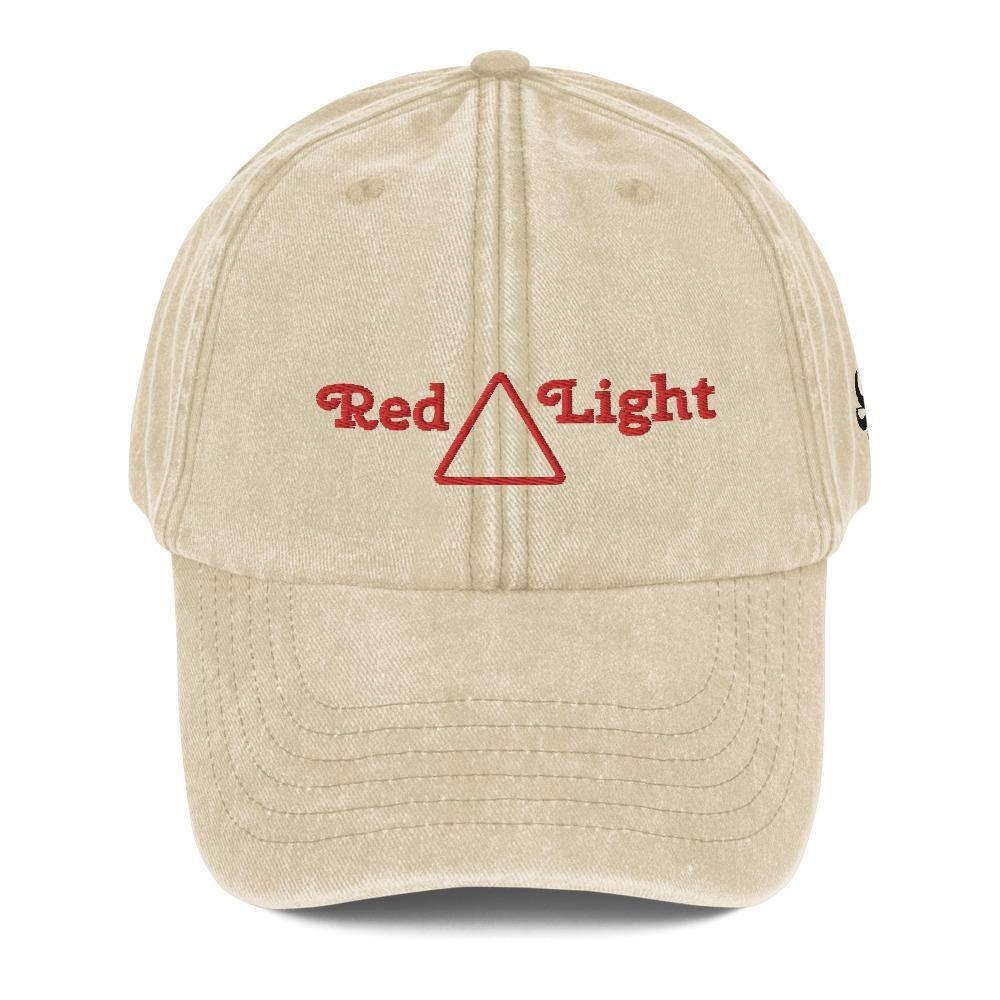 Red Light | Stylish and Sporting Hats and Caps Vintage Dad Hat - The Pet Talk