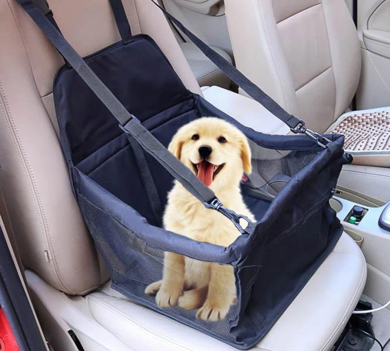 Travel Dog Car Seat Cover Folding Hammock Pet Carriers - The Pet Talk