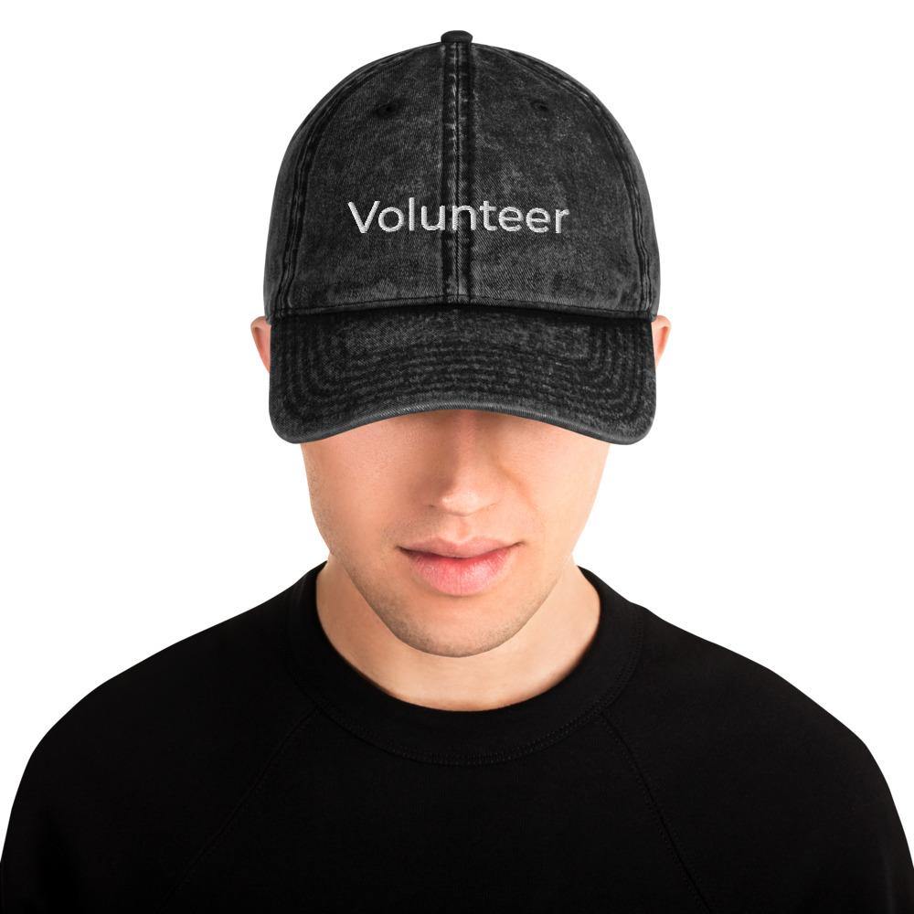 Volunteer | Outdoor and Indoor Caps and Hats Vintage Cotton Twill Cap - The Pet Talk