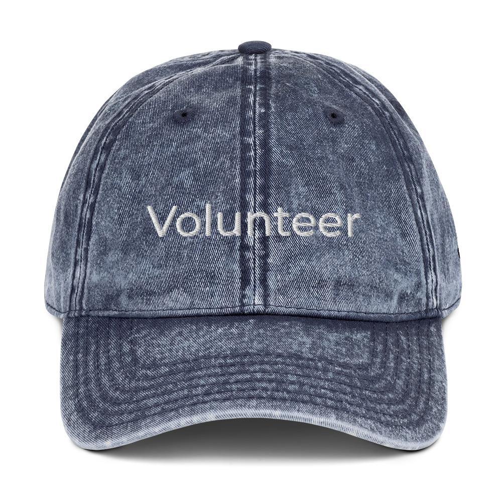 Volunteer | Outdoor and Indoor Caps and Hats Vintage Cotton Twill Cap - The Pet Talk