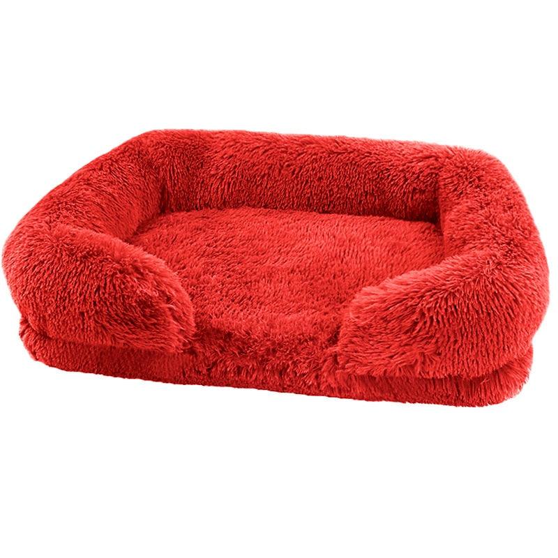 Warm Sponge Thick Fleece Pet Cat Dog Nest Warm Bed in Winter - The Pet Talk